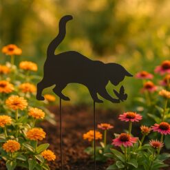 Katze zum Stecken - Schmetterling - Posiwio