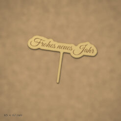 Alternative view of Stecker - Frohes neues Jahr, natur - WOID•LIVING